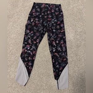 Floral Lululemon leggings